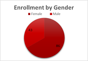 Enrollment By Gender