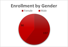 Enrollment By Gender