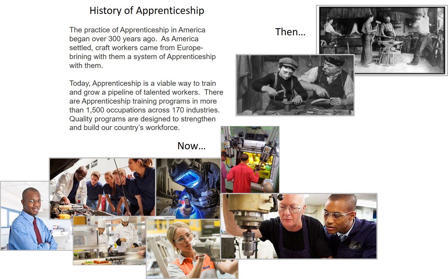 History of Apprenticeship